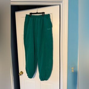 Teal Comfrt Sweatpants